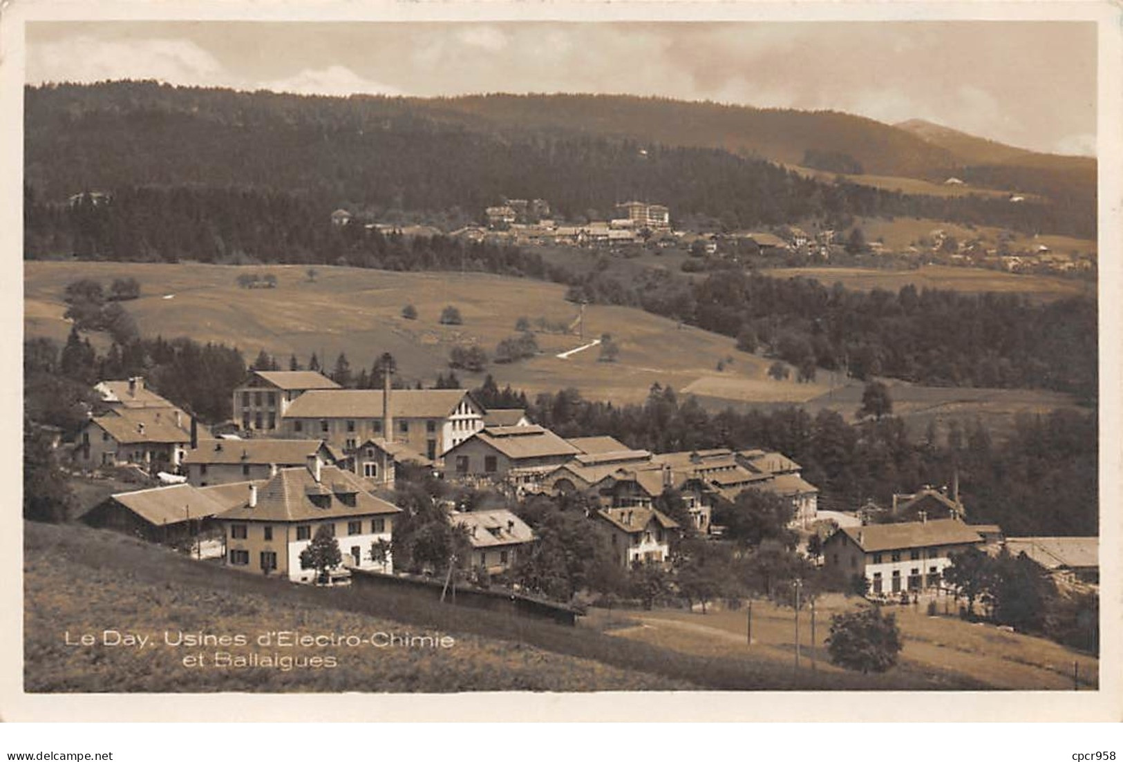 Suisse - N°63552 - Le Day - Usines D'Electro-Chimie Et Ballaigues - Ballaigues