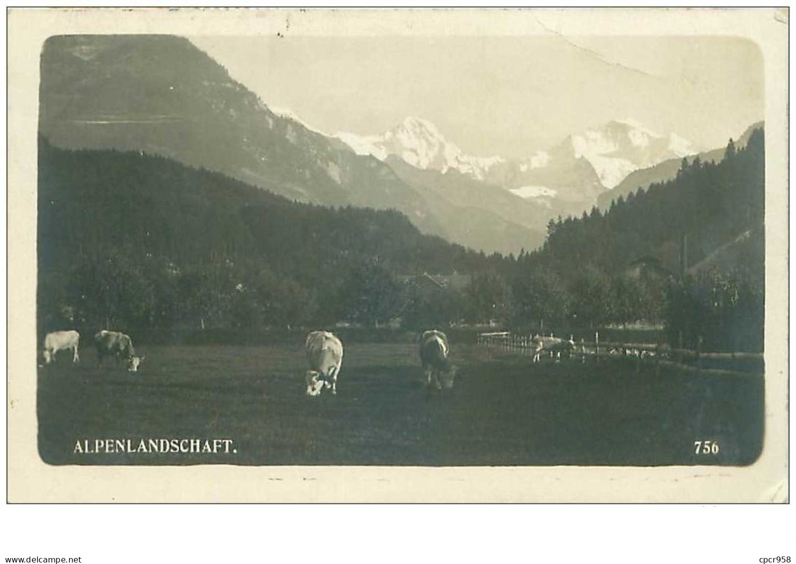 SUISSE.n°29046.EINSIEDELN.ALPENLANDSCHAFT - Einsiedeln