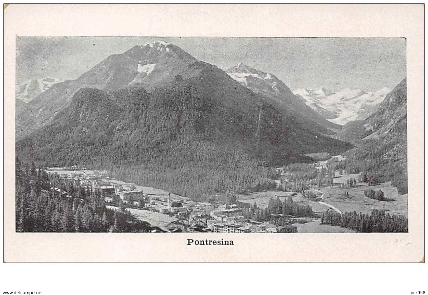 Suisse. N°50025 . Gr . Pontresina - Pontresina