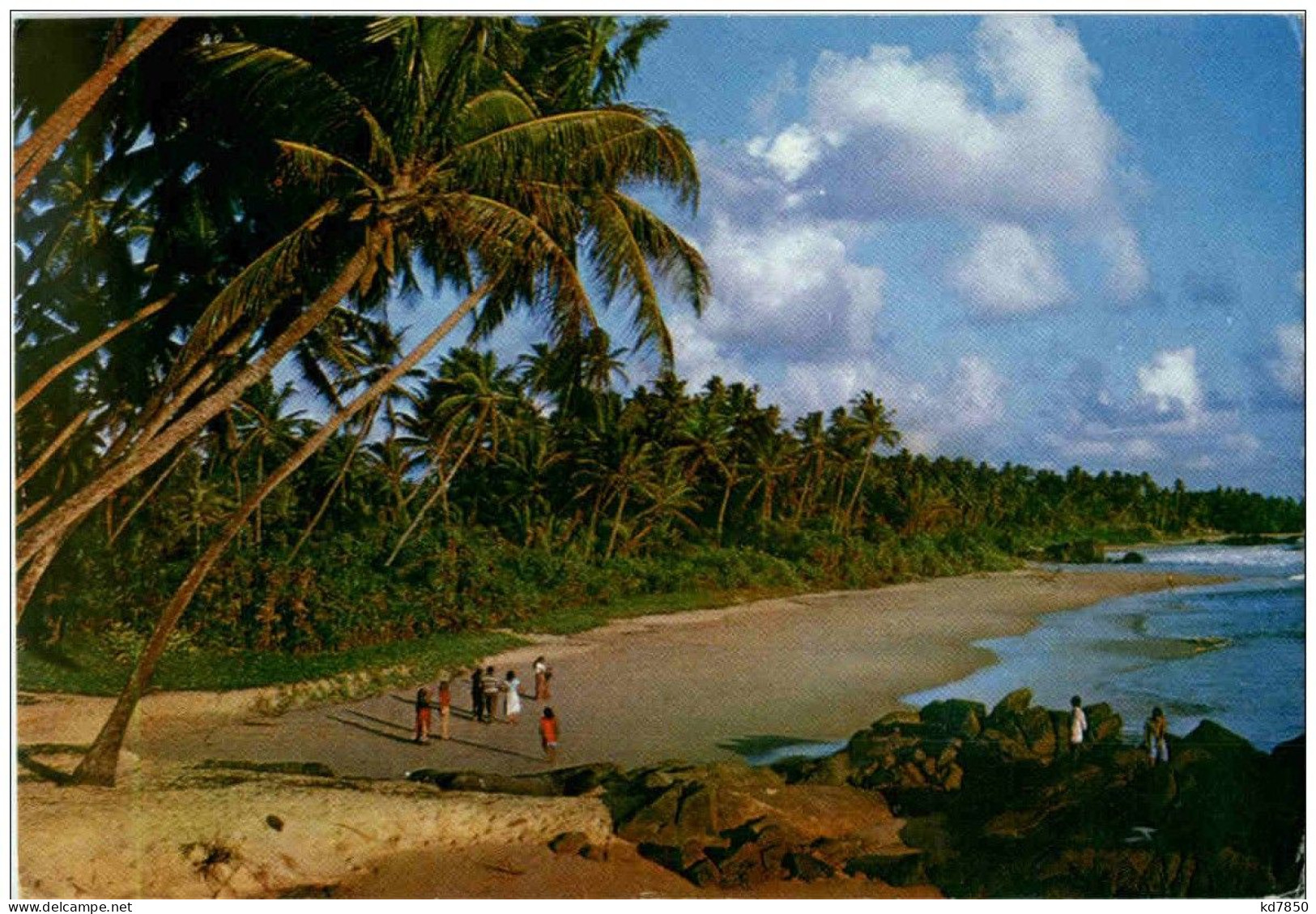 Beach Scene - Sri Lanka (Ceylon)