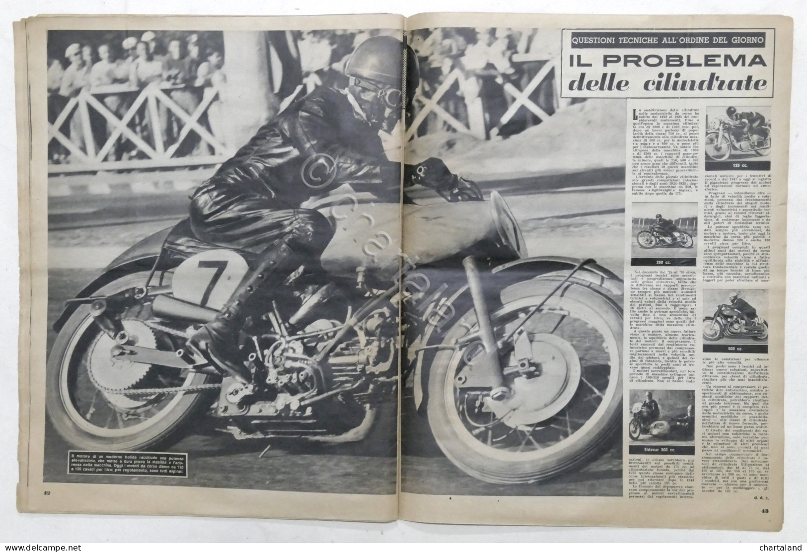 Tutti I Campioni Del Motociclismo - Supplemento Al N. 47 - 1952 De Lo Sport - Other & Unclassified