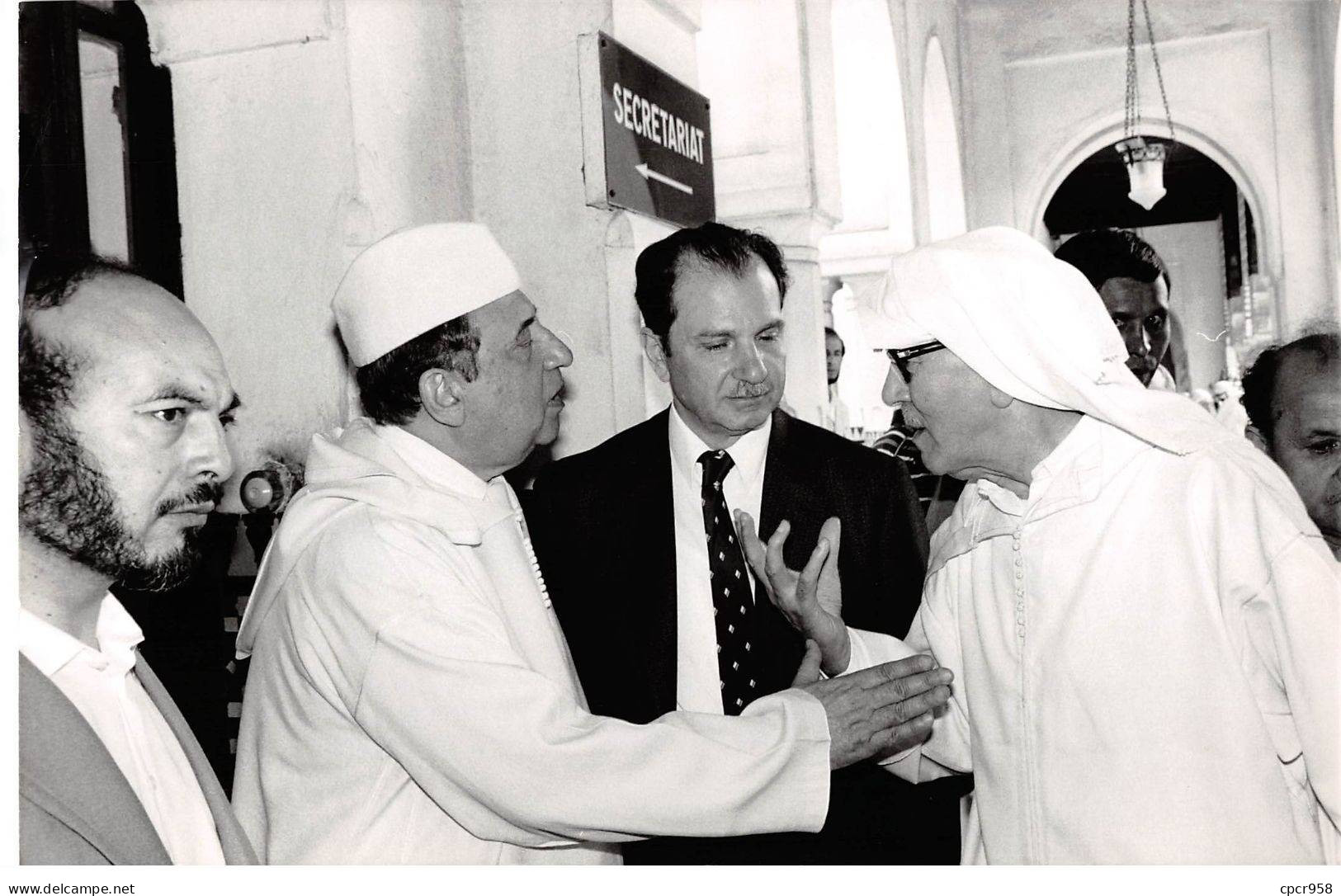 Photo De Presse.ALE11048.26x18 Cm Environ.Paris.Cheik Abbas.Mosquée De Paris.Musulmans - Otros & Sin Clasificación