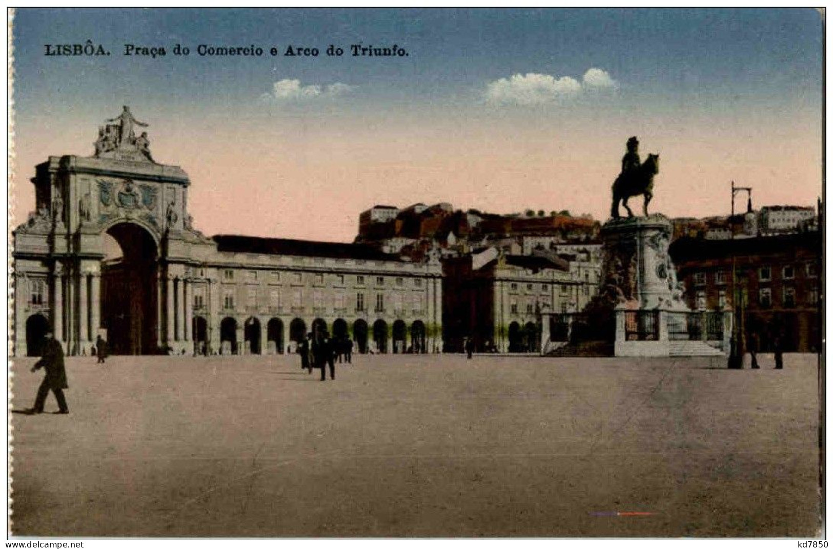 Lisboa - Praca Do Comercio E Arco Do Triunfo - Lisboa