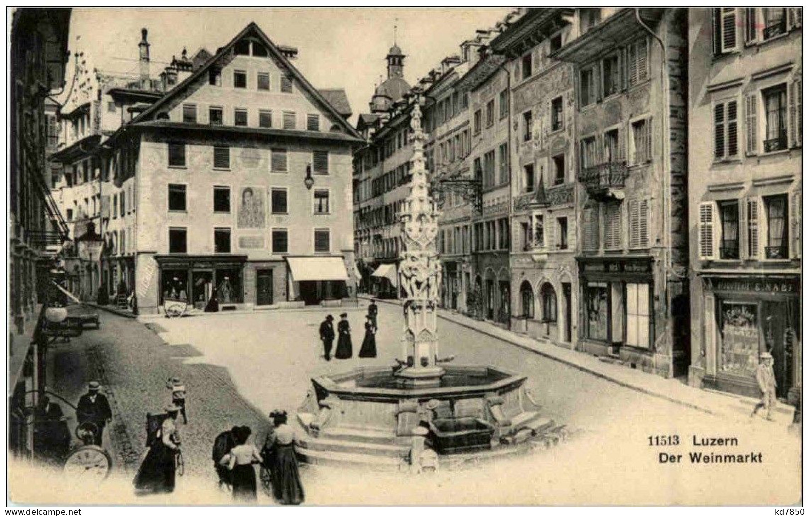 Luzern - Der Weinmarkt - Luzern