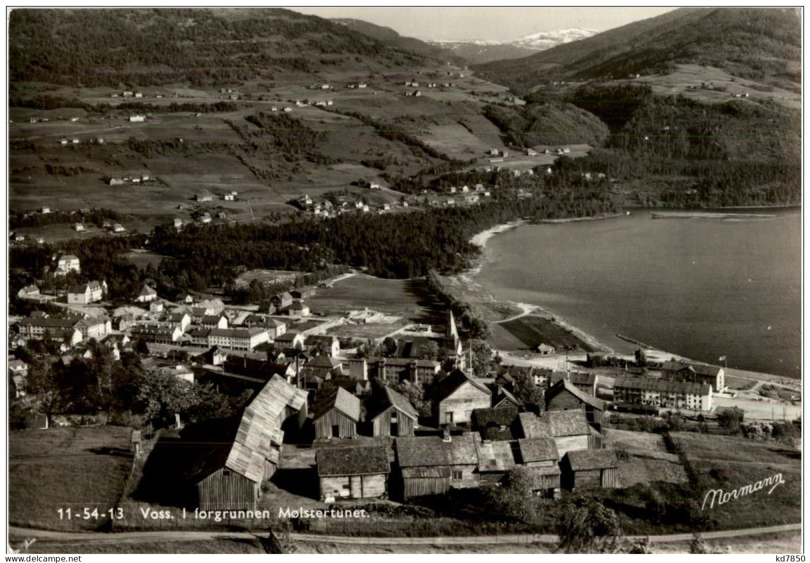 Voss - I Forgrunnen Molstertunet - Norvège