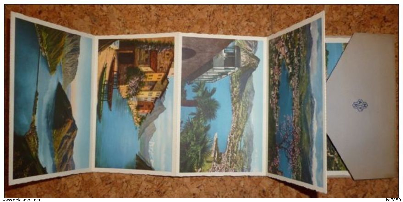 Lugano &amp; Lac - Booklet - 7 Karten - Lugano