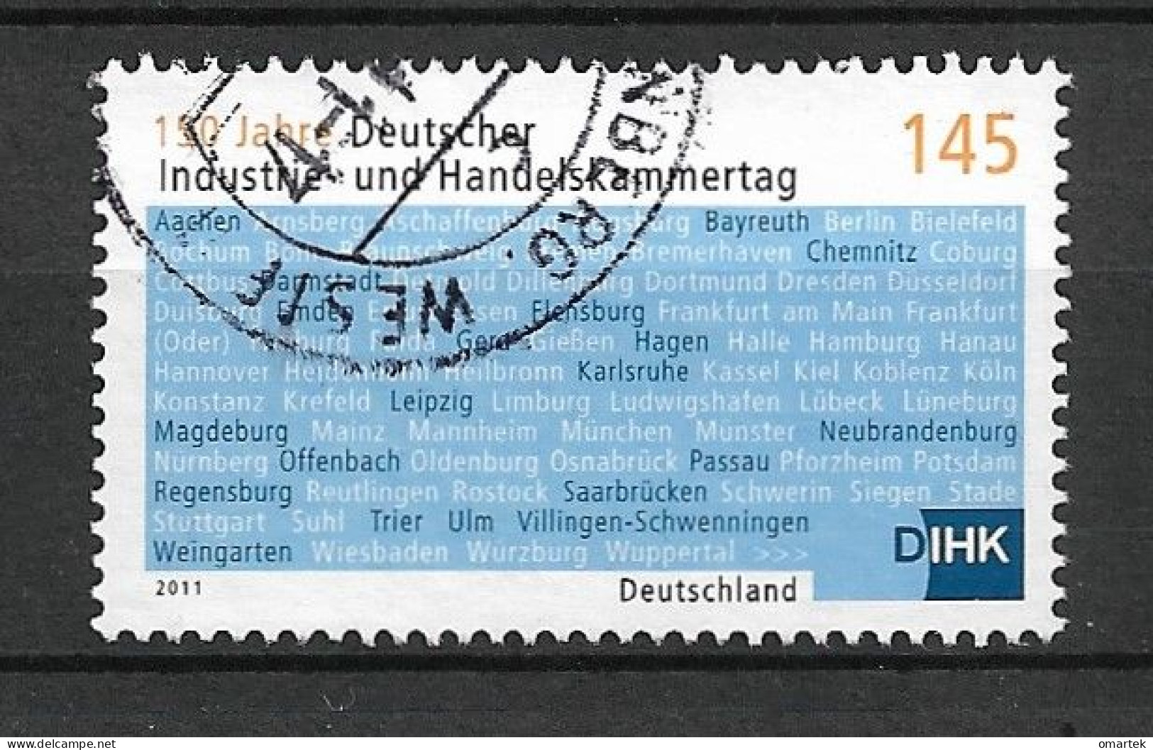 Deutschland Germany BRD 2011 ⊙ Mi 2865 German Industrial Day - Used Stamps
