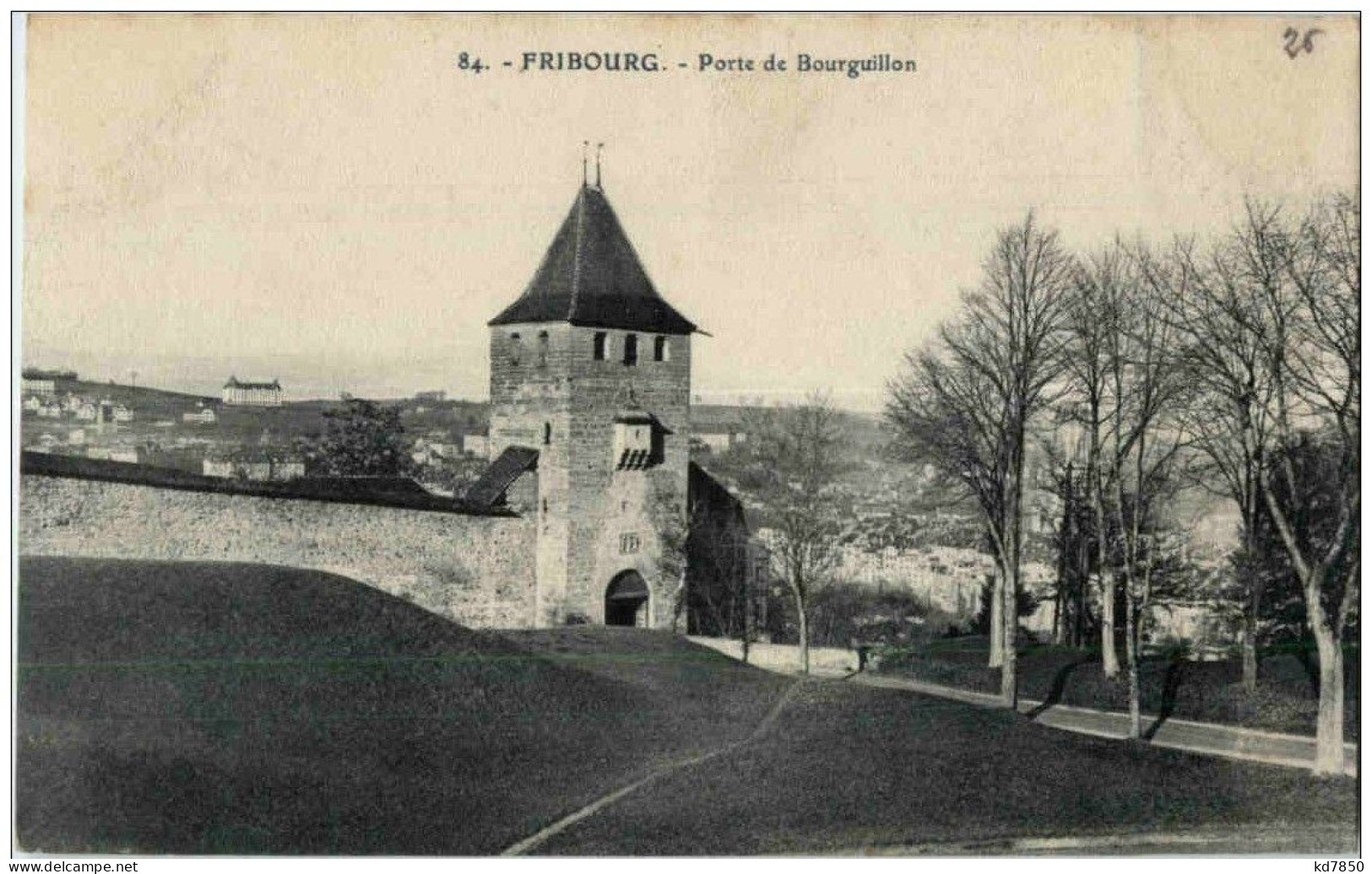 Fribourg - Porte De Bourguillon - Fribourg