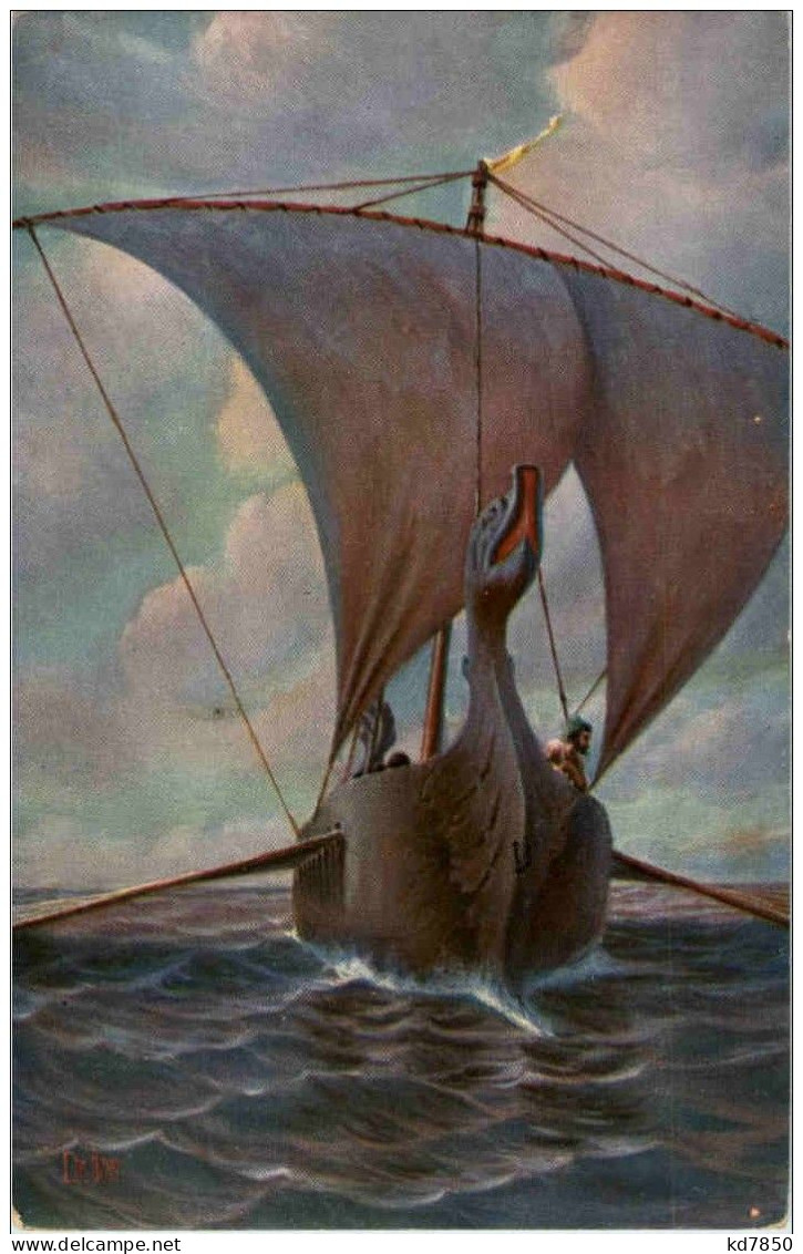 Chr. Rave - Altes Segelschiff - Segelboote