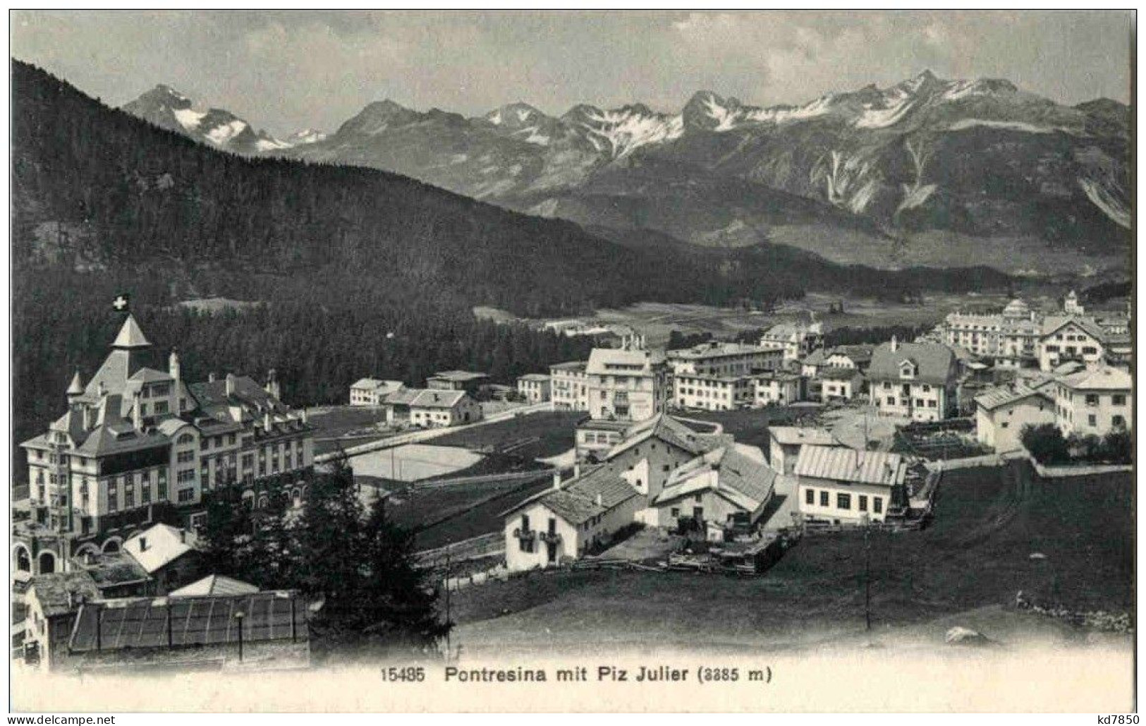 Pontresina Mit Piz Julier - Pontresina