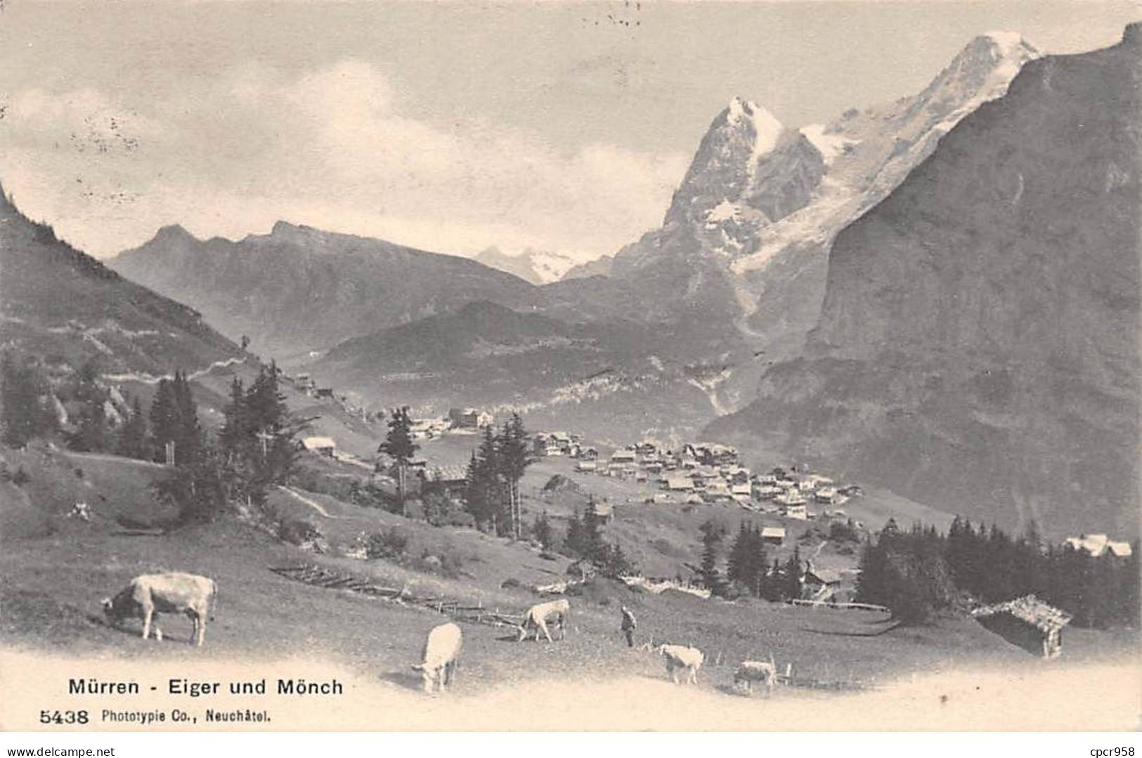 Suisse - N°77212 - MÜRREN - Eiger Und Mönch - Mürren