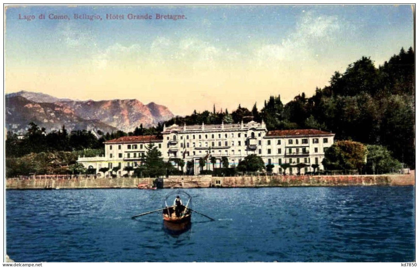 Lago Di Como - Bellagio Hotel Grande Bretagne - Andere & Zonder Classificatie