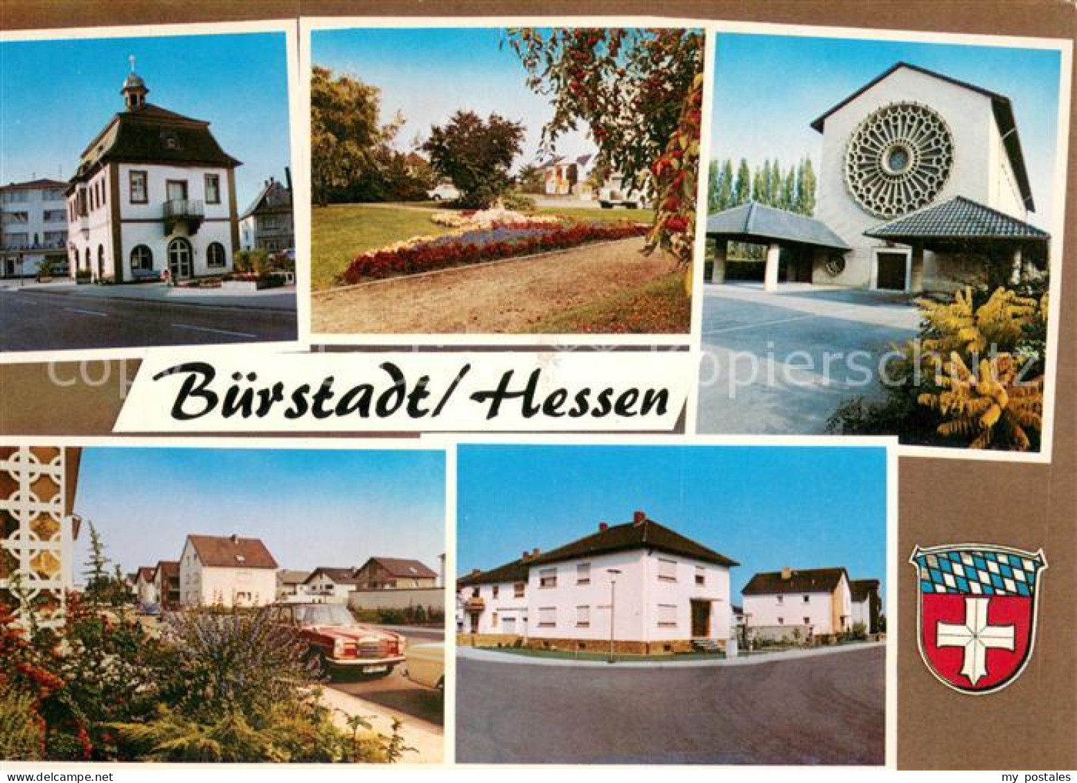73673344 Buerstadt Ortsansichten Park Buerstadt - Bürstadt