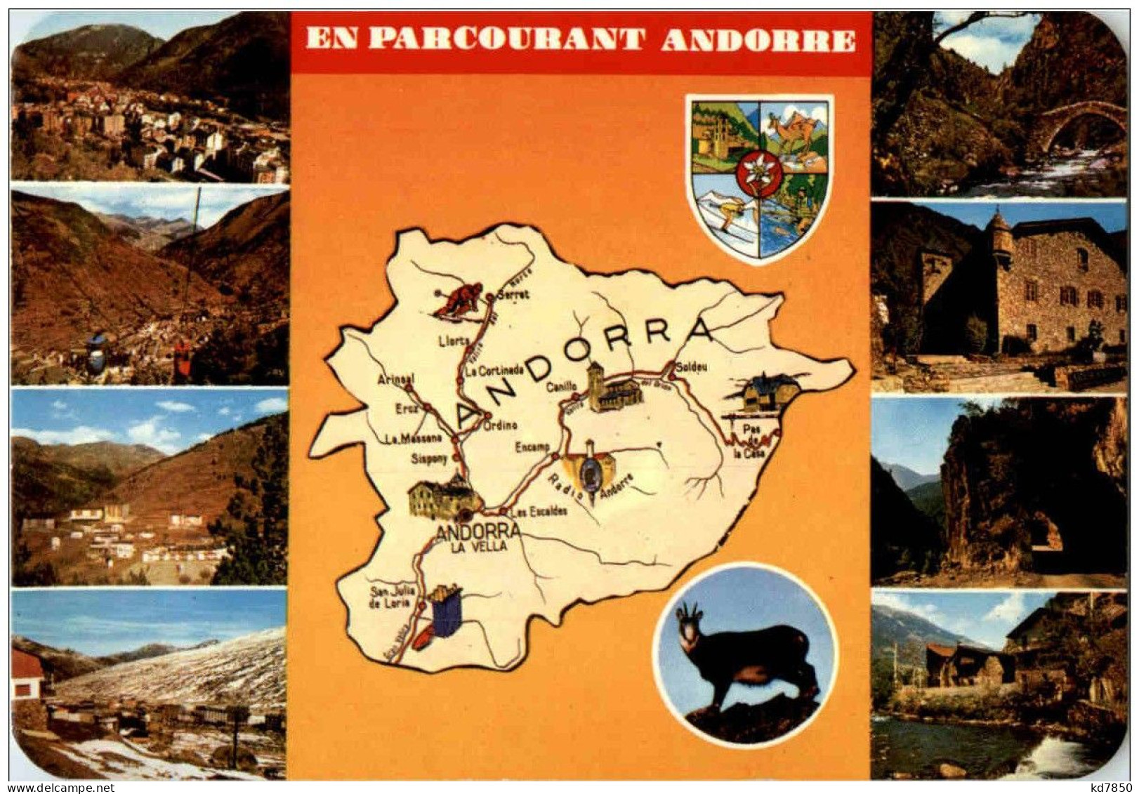 Andorra - En Paracourant Andorre - Andorra