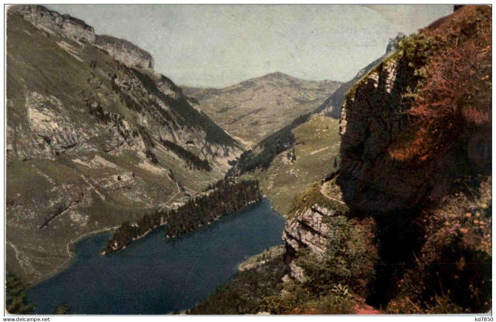 Partie Am Unterstrichweg - Blick Auf Den Seealpsee - Sonstige & Ohne Zuordnung