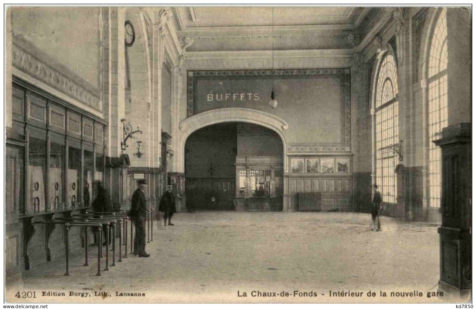 La Chaux De Fonds - Interieur De La Nouvelle Gare - La Chaux-de-Fonds