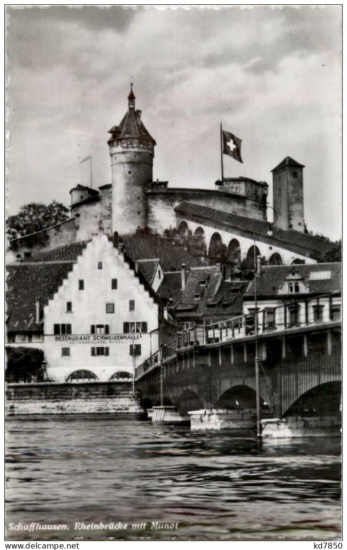 Schaffhausen - Rheinbrücke - Schaffhouse