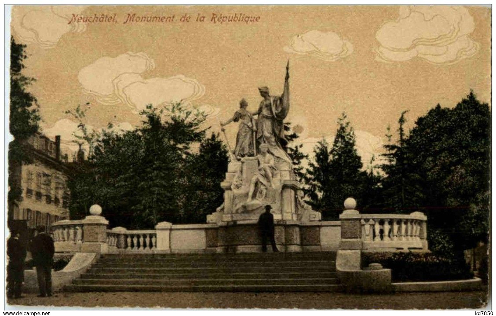 Neuchatel - Monument De La Republique - Neuchâtel