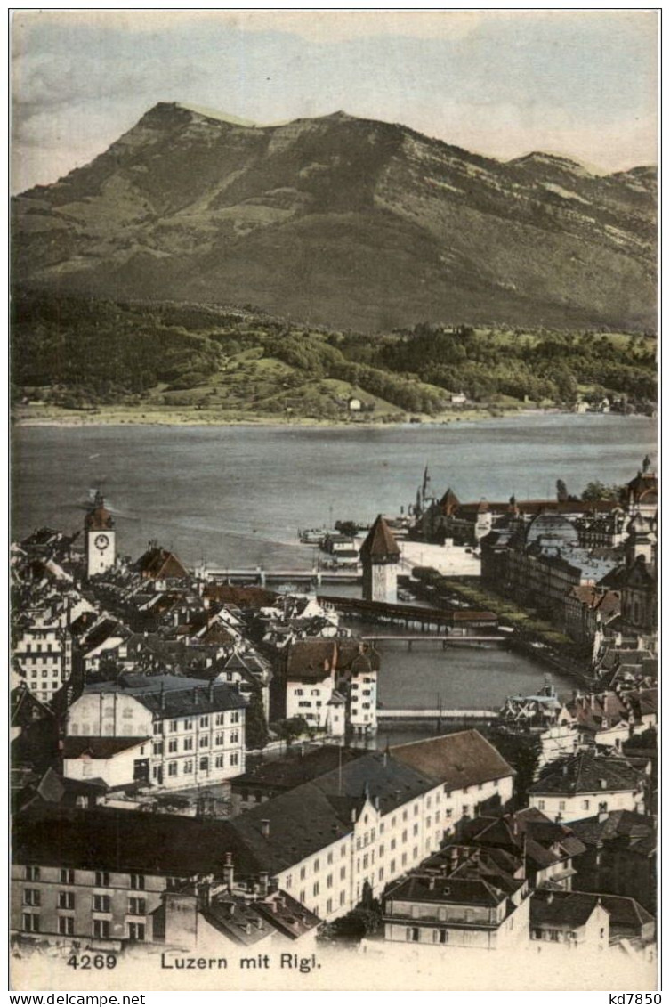 Luzern Mit Rigi - Lucerna