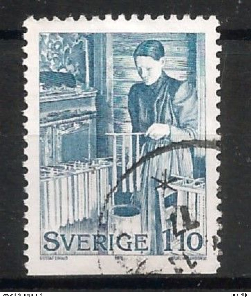 Sweden 1977 Christmas Preparations Y.T. 989 (0) - Used Stamps