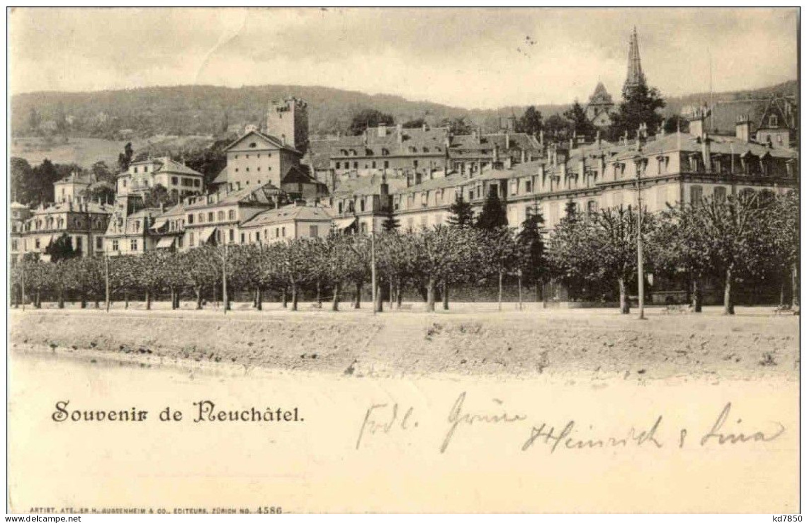 Souvenir De Neuchatel - Neuchâtel