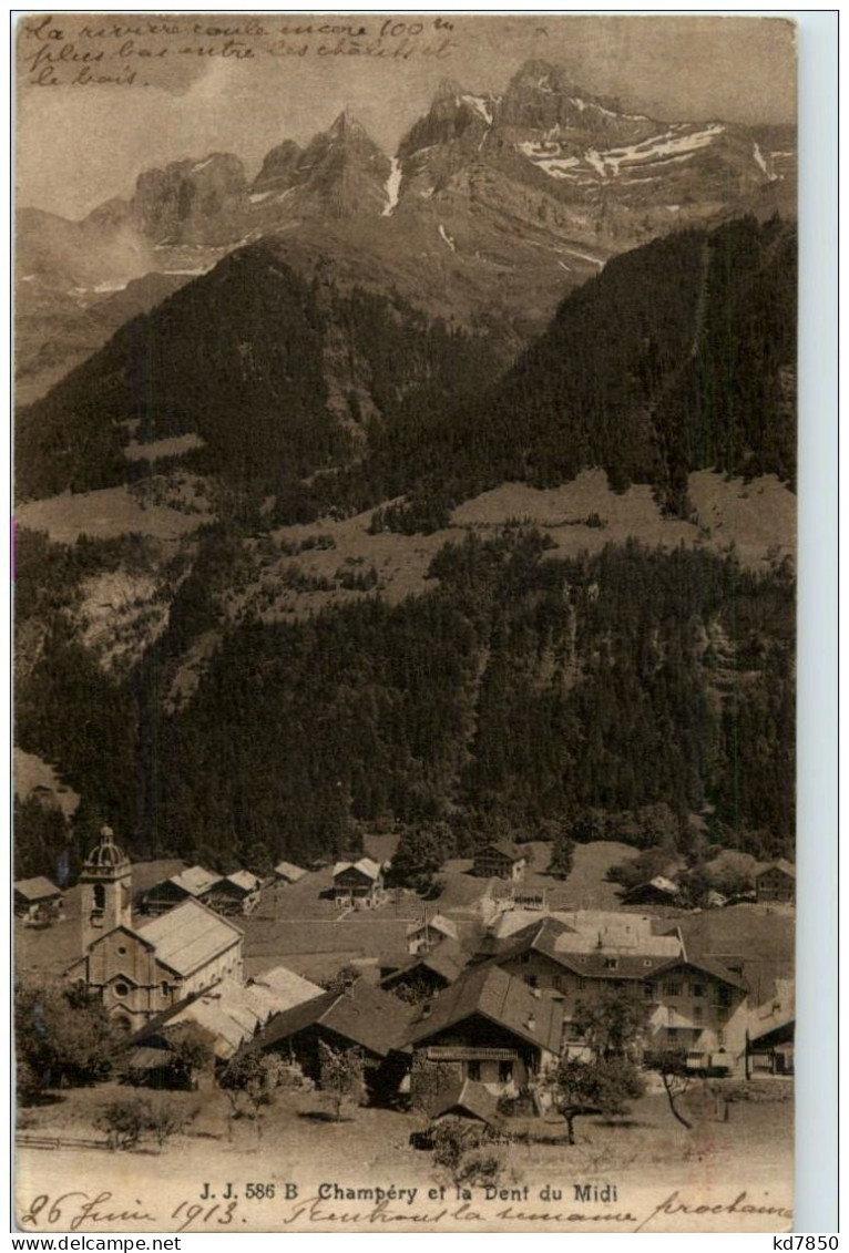 Champery Et La Dent Du Midi - Champéry