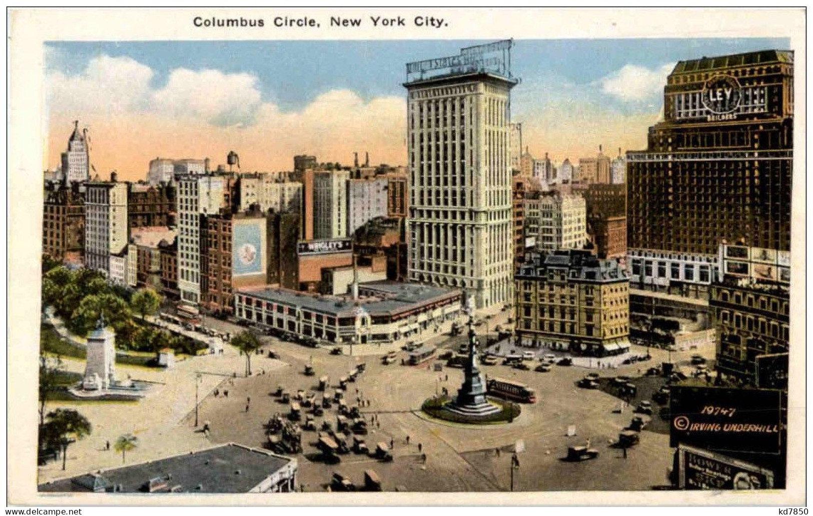 New York City - Columbus Circle - Andere & Zonder Classificatie