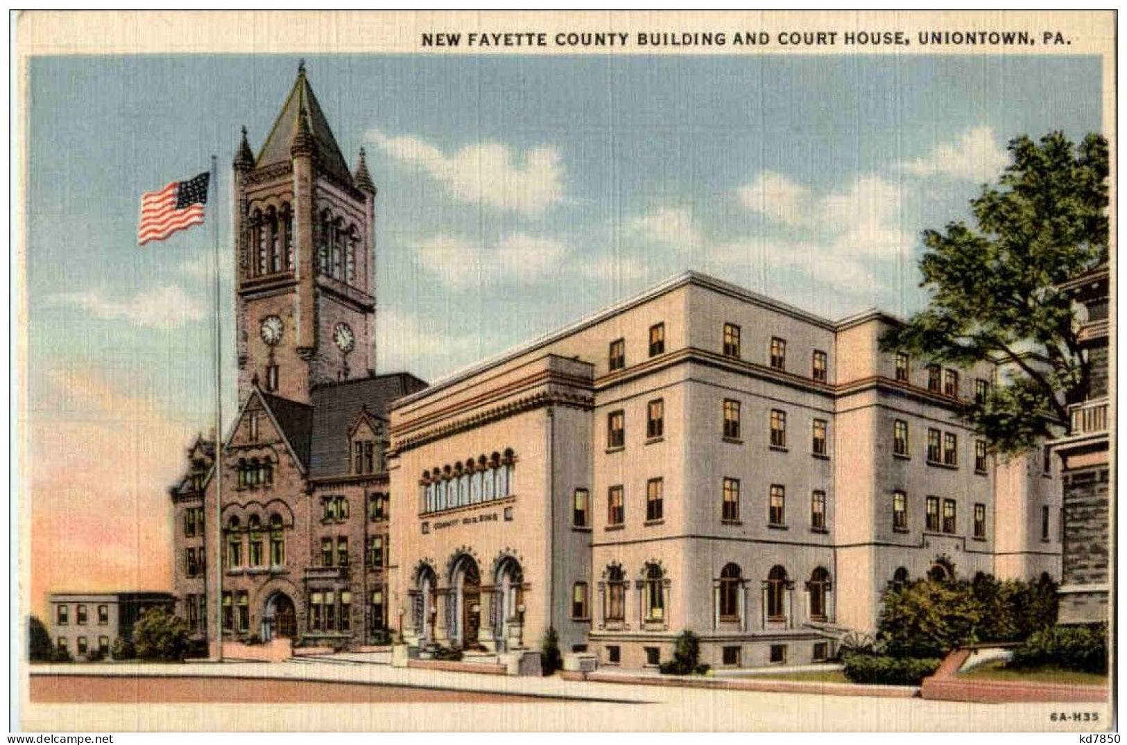 Uniontown - New Fayette County Building - Sonstige & Ohne Zuordnung