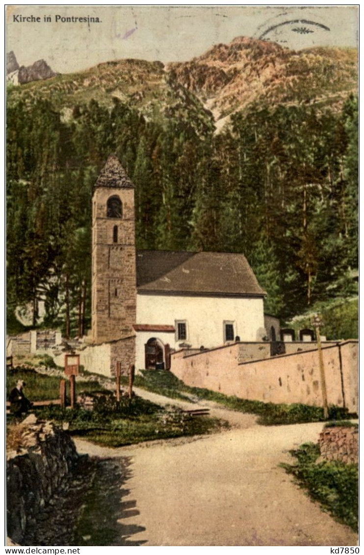 Kirche In Pontresina - Pontresina