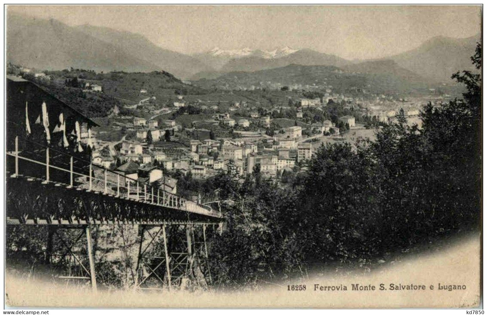 Ferrovia Monte S Salvatore E Lugano - Lugano