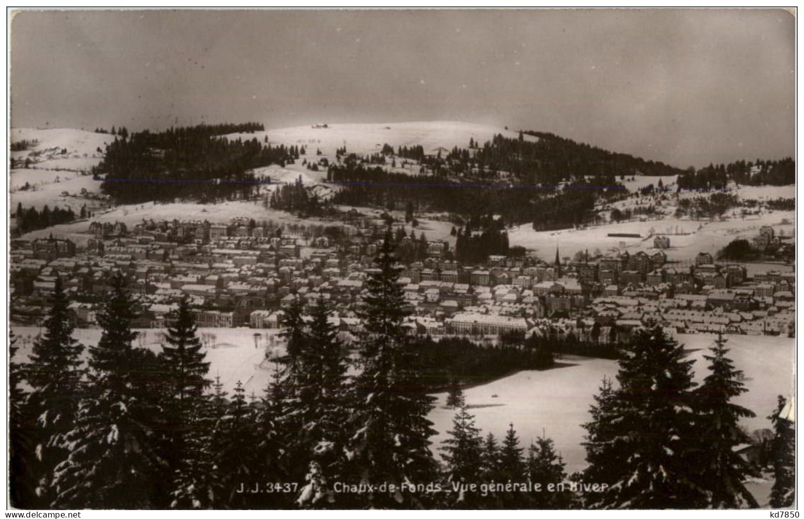 La Chaux De Fonds En Hiver - La Chaux-de-Fonds