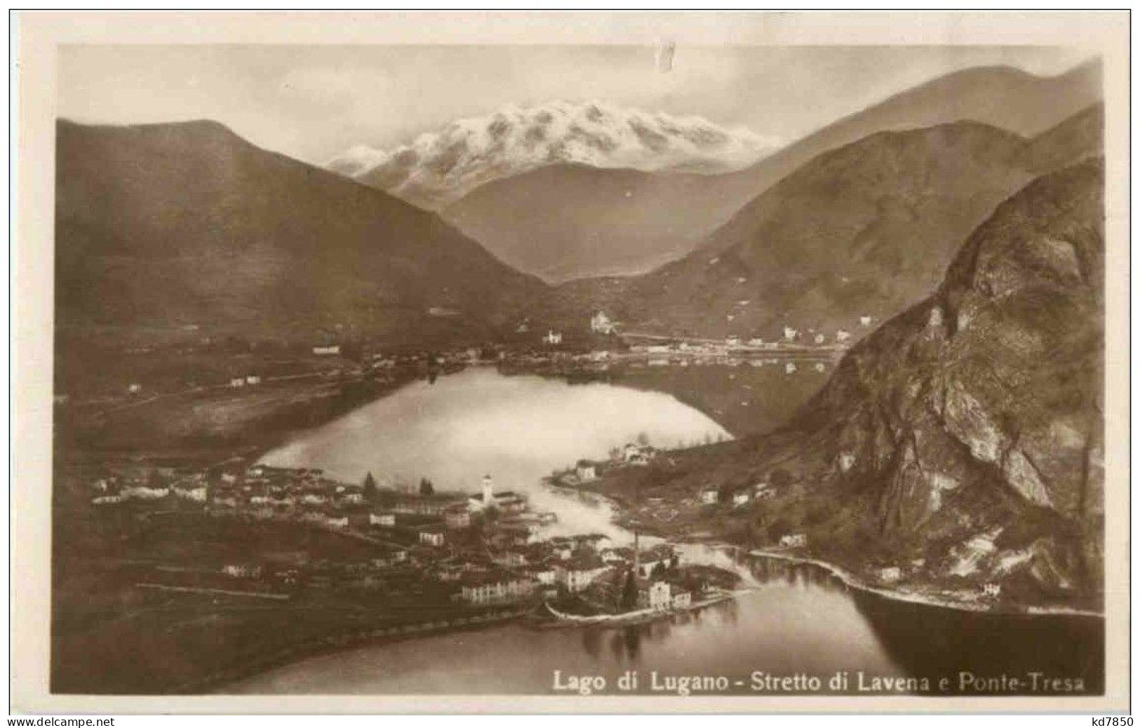 Lago Di Lugano - Stretto Di Lavena E Ponte Tresa - Lugano