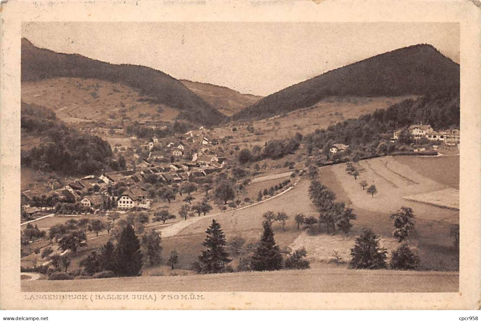 SUISSE - LANGENBRUCK - SAN26932 - Basler Jura - Vue Générale - Langenbruck