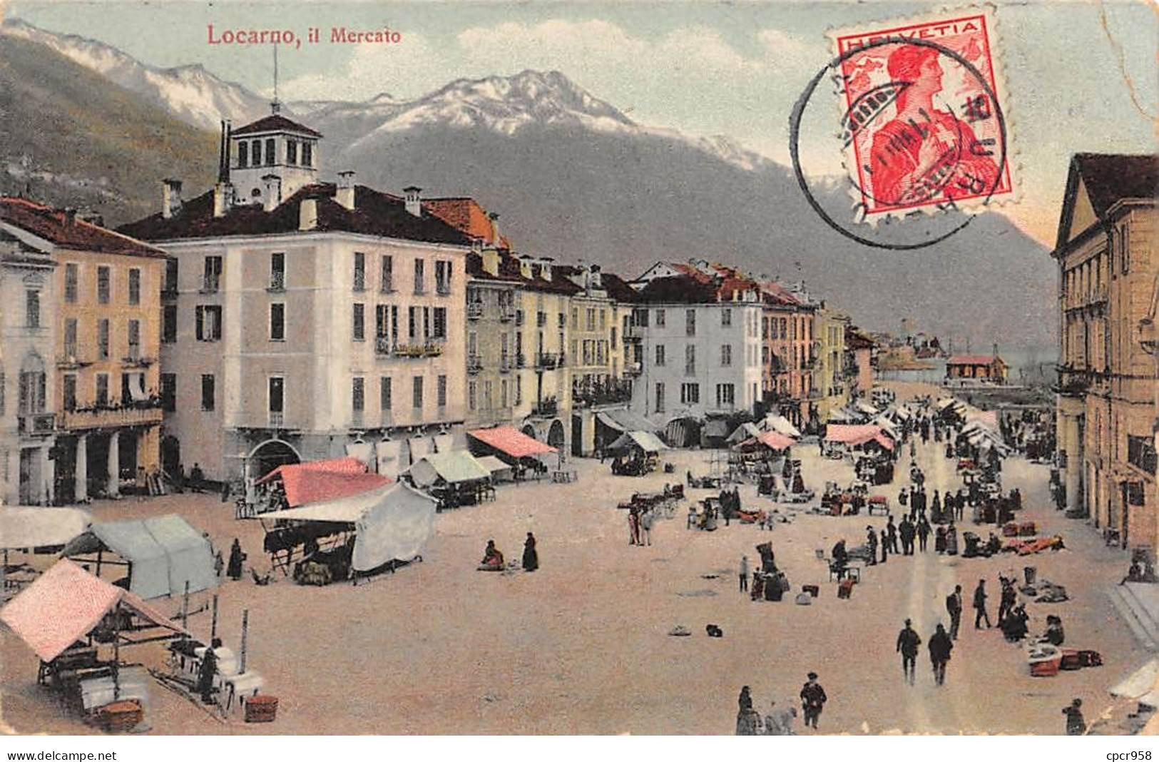 SUISSE - LOCARNO -  SAN26543 - Il Mercato - Locarno