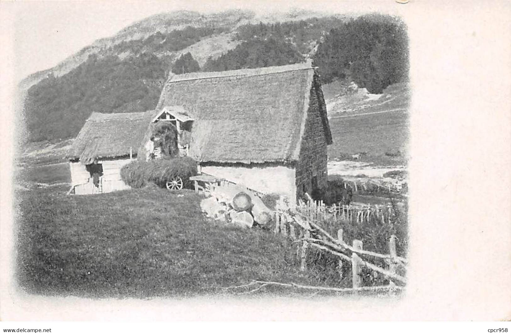 A Localiser - N°80707 - Maison, Type Bergerie - Agriculture - Carte Photo - To Identify