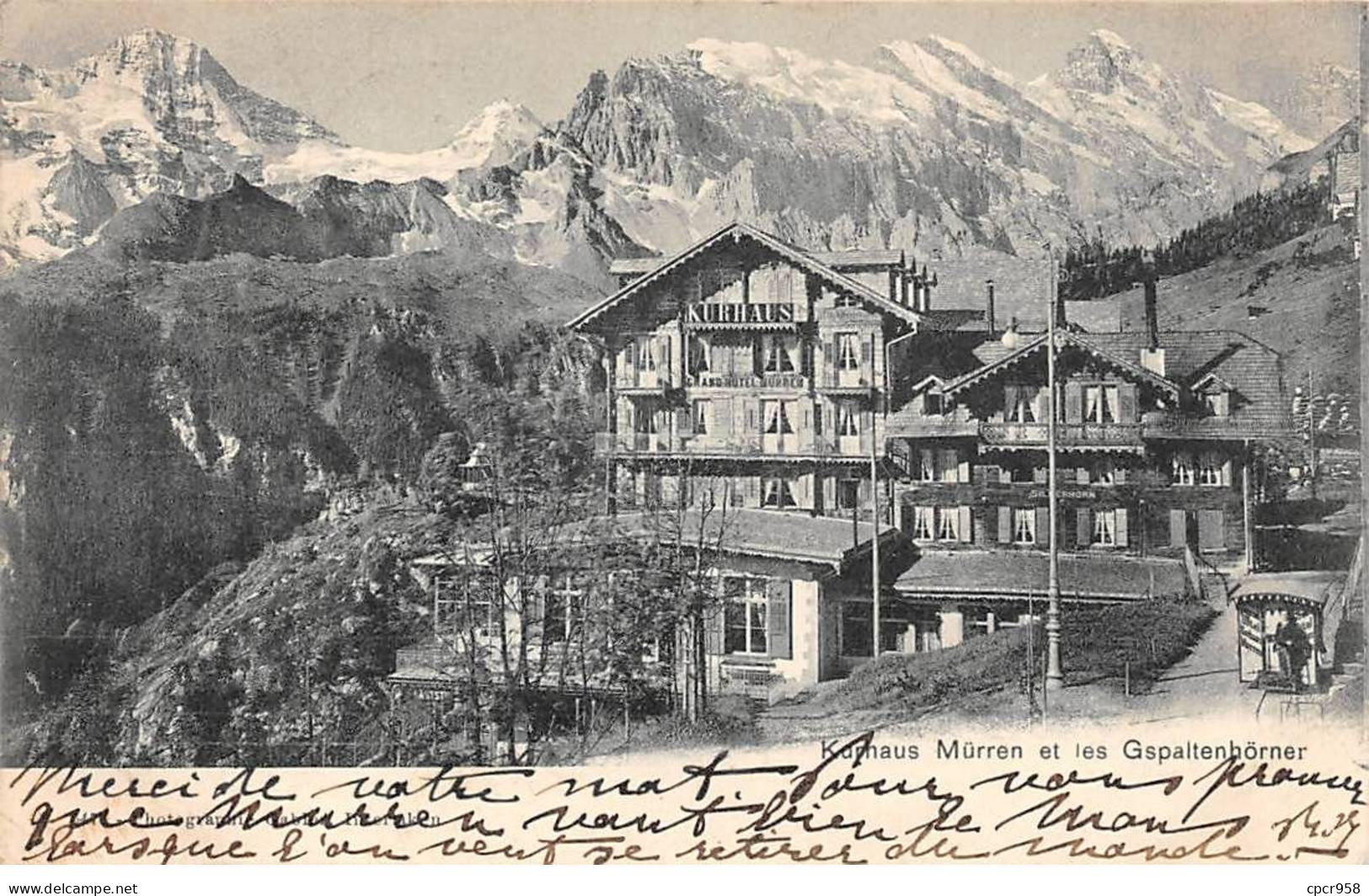 Suisse - N°79315 - Kumaus Mürren Et Les Gspaltenhörner - Mürren