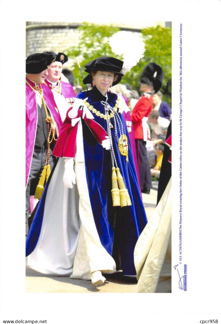 Photo De Presse.MLE10669.30x20 Cm Environ.Princesse Royale.Order Of The Garter Robes.Chapelle Saint Georges.Winsdor - Célébrités