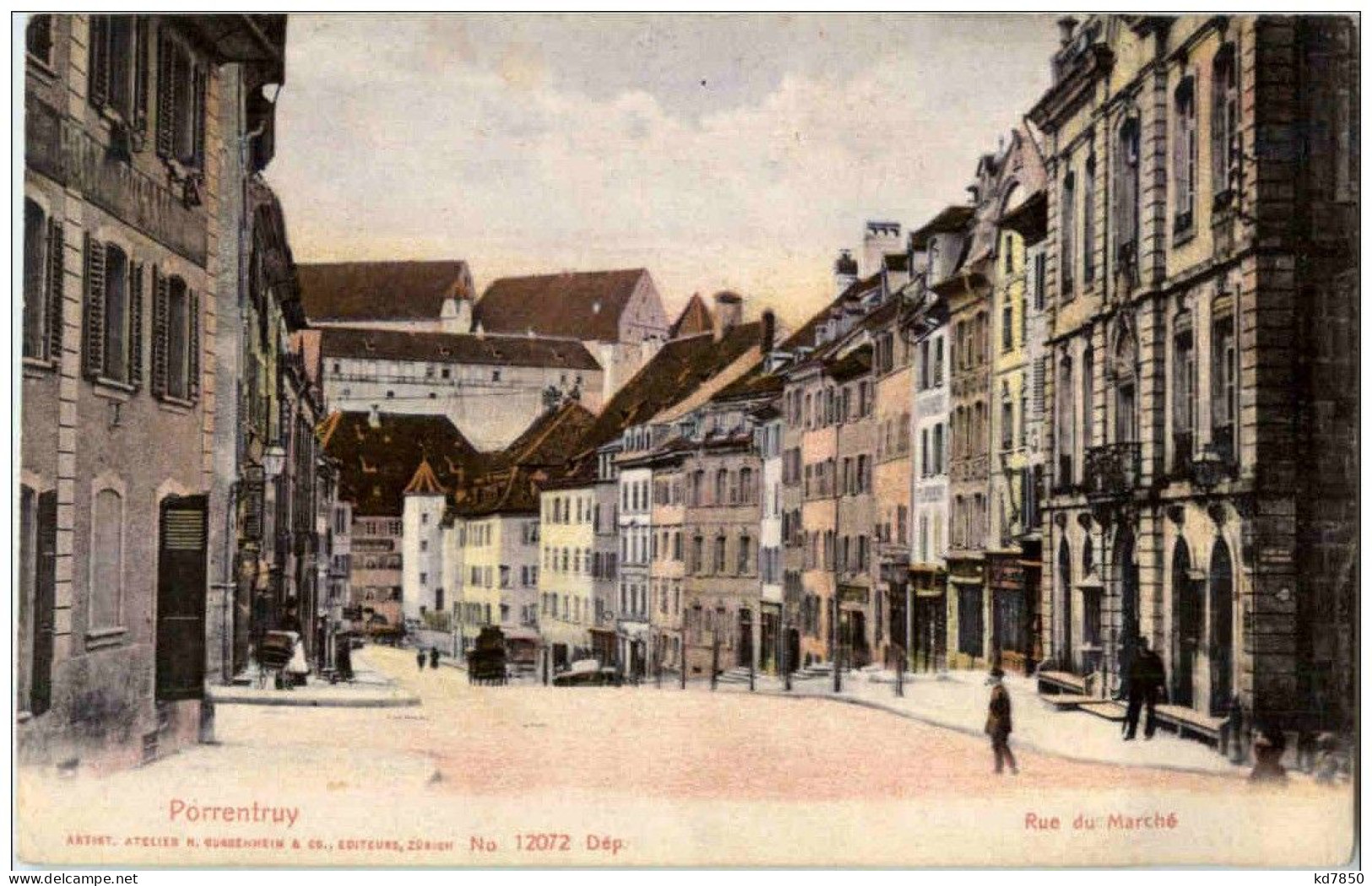 Porrentruy - Rue Du Marche - Porrentruy