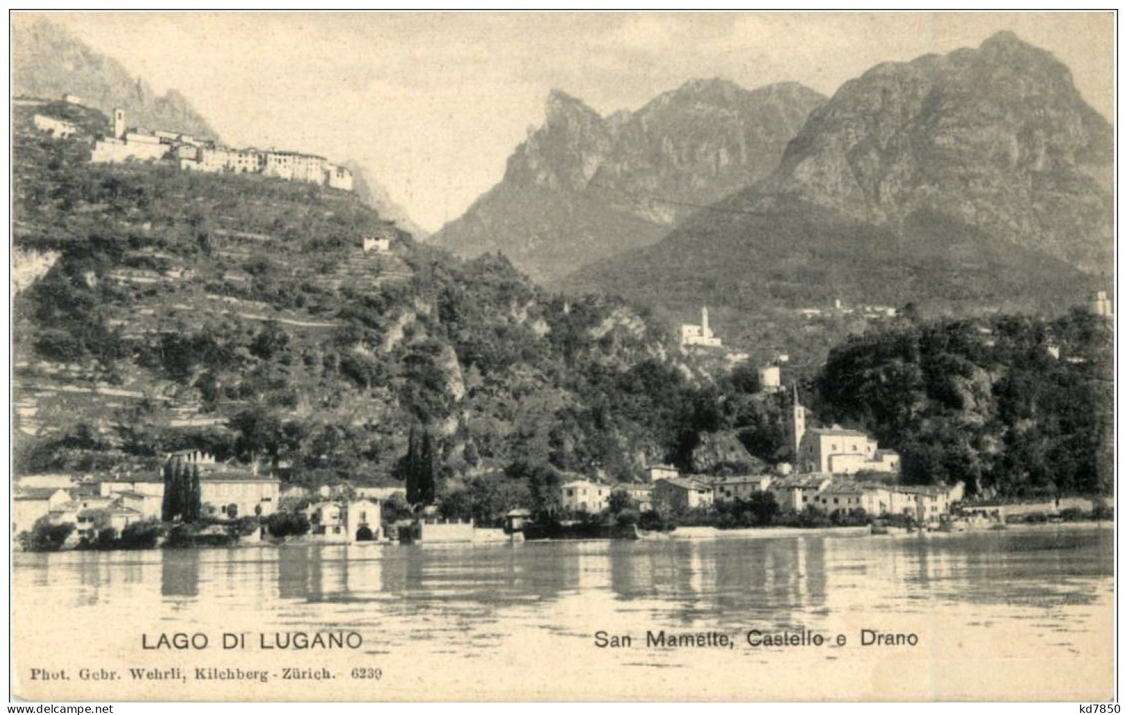 Lago Di Lugano - San Mamette - Lugano