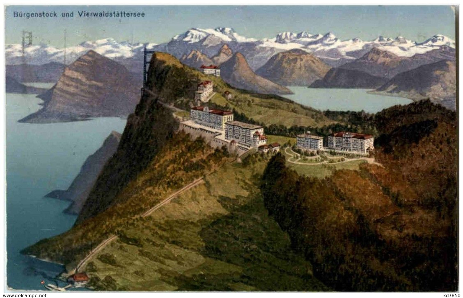 Bürgenstock Und Vierwaldstättersee - Autres & Non Classés