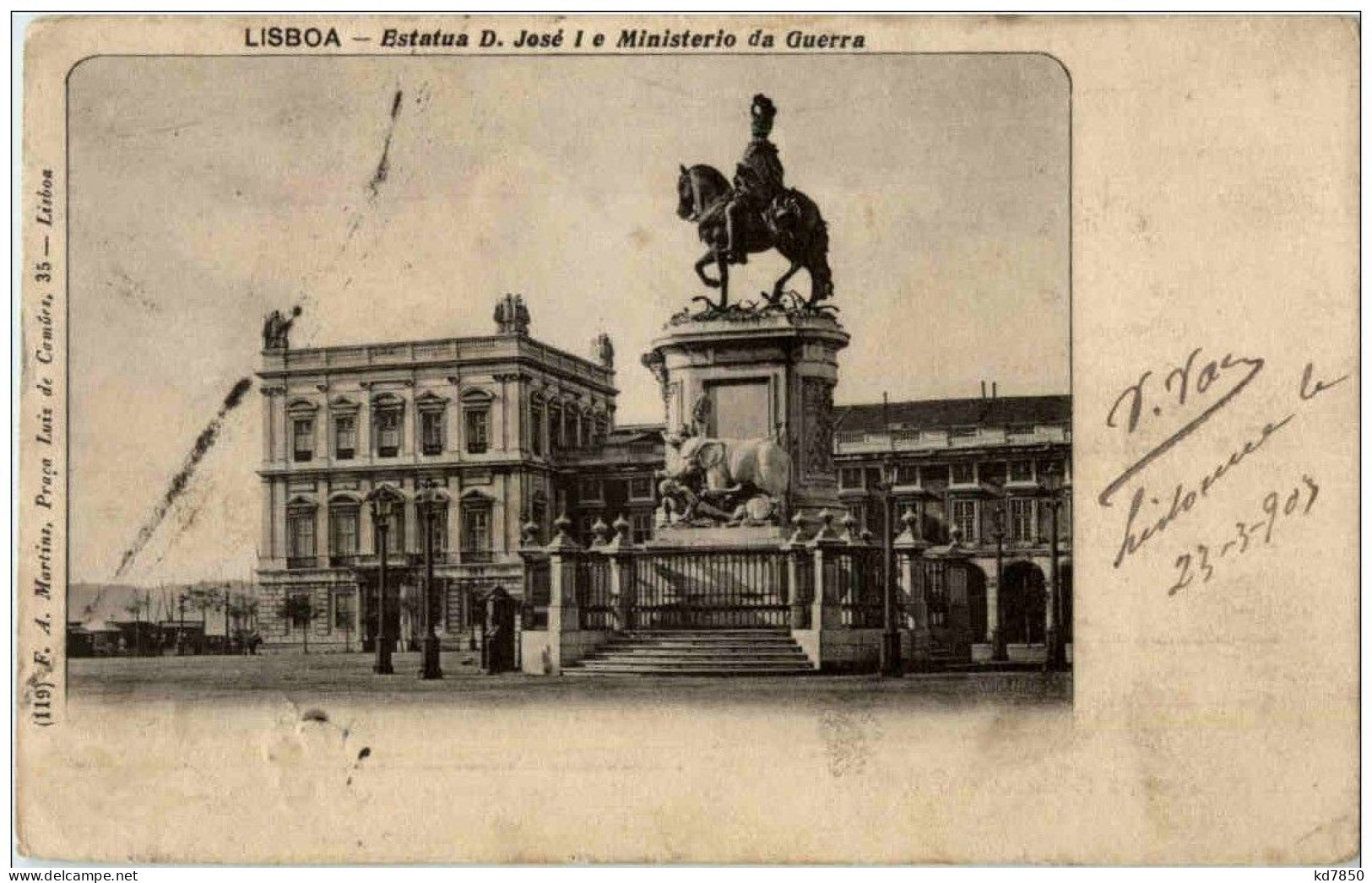 Lisboa - Estatua D Jose I - Lisboa
