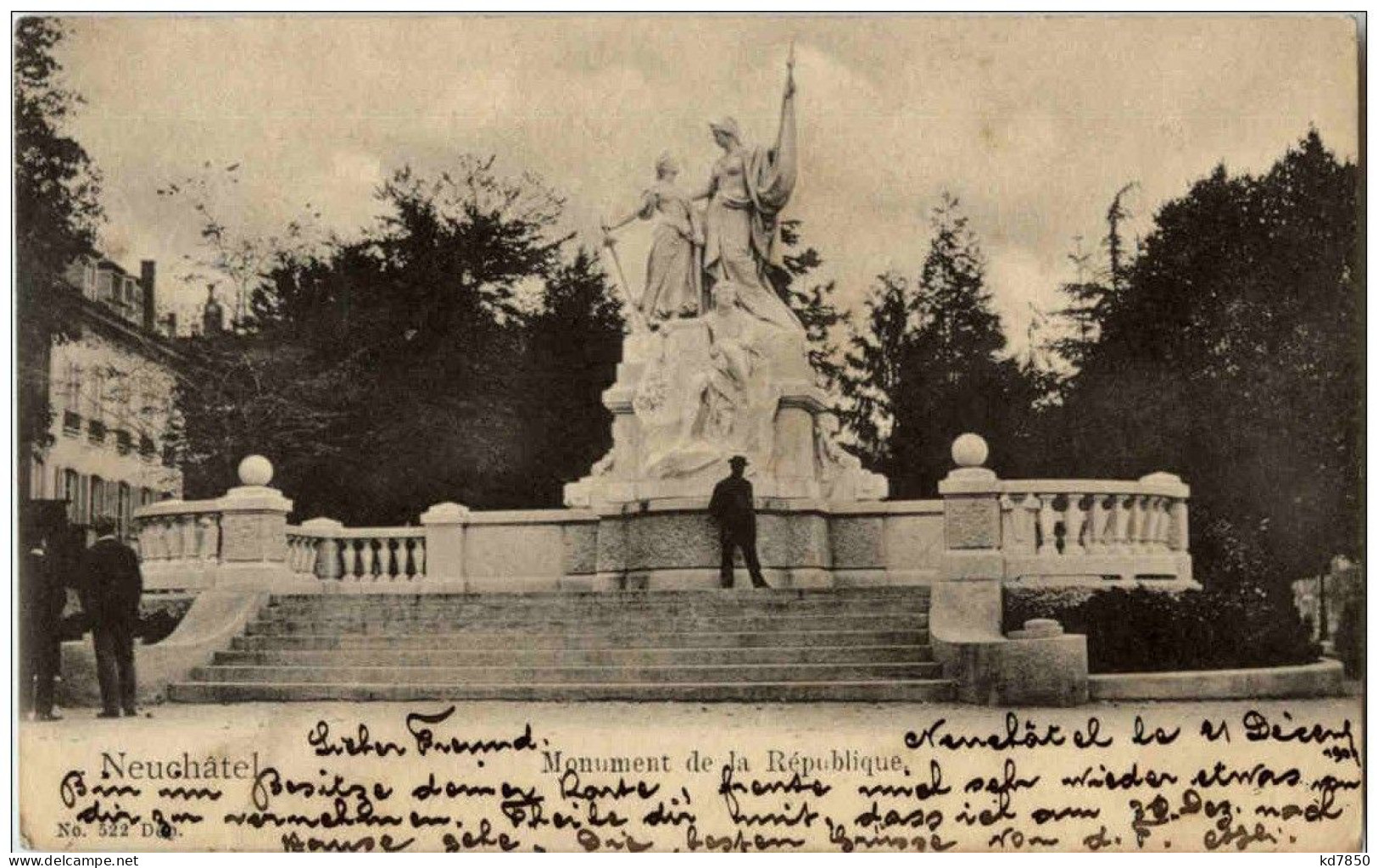 Neuchatel - Monument De La Republique - Neuchâtel