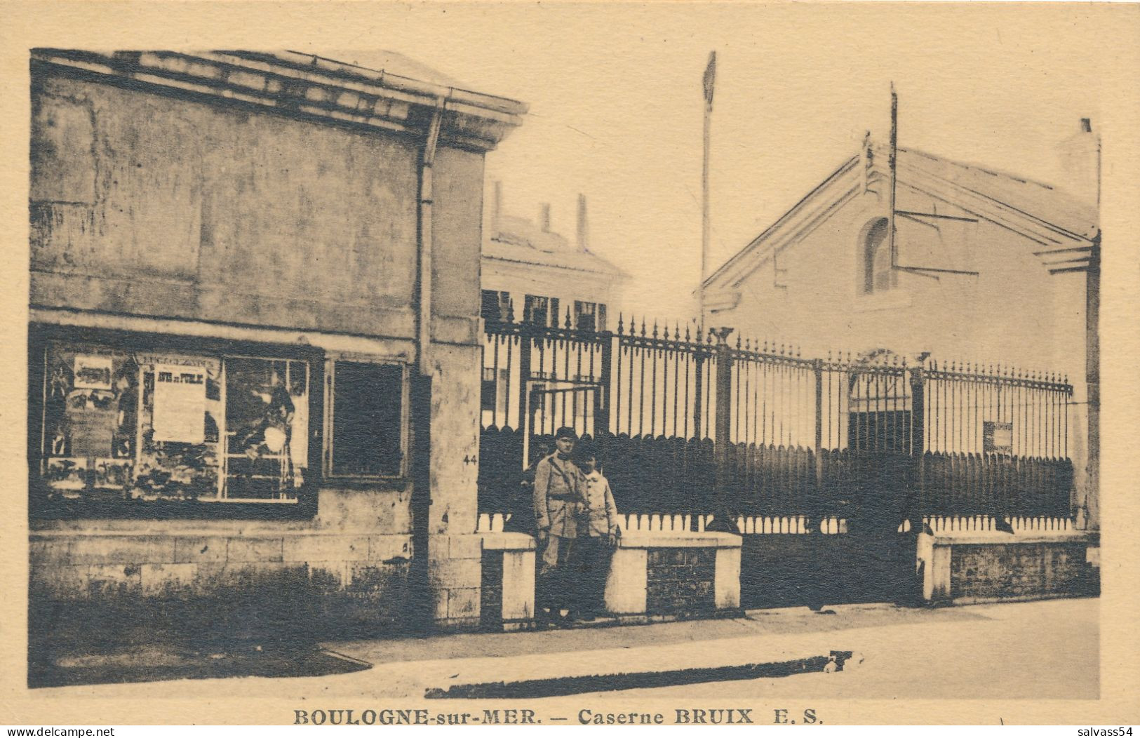 62) BOULOGNE-sur-MER : Caserne BRUIX - Boulogne Sur Mer