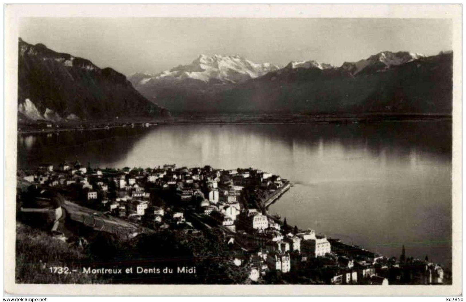 Montreux Et Dents Du Midi - Montreux