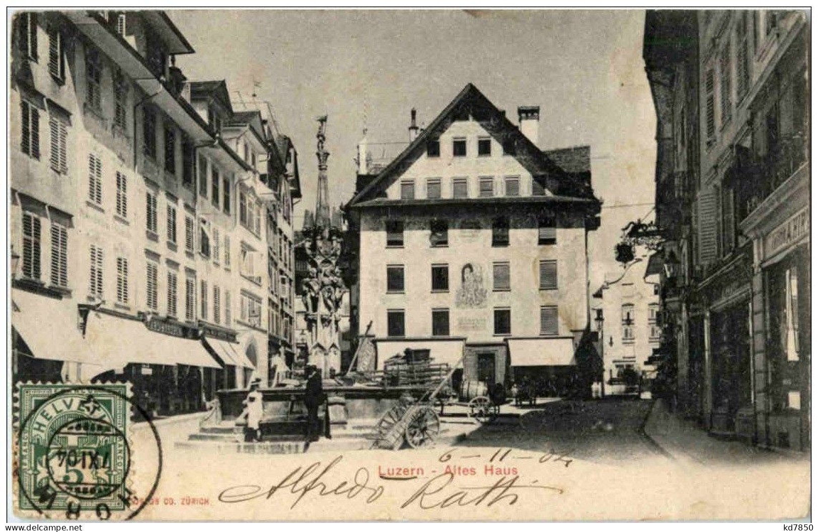 Luzern - Altes Haus - Lucerna