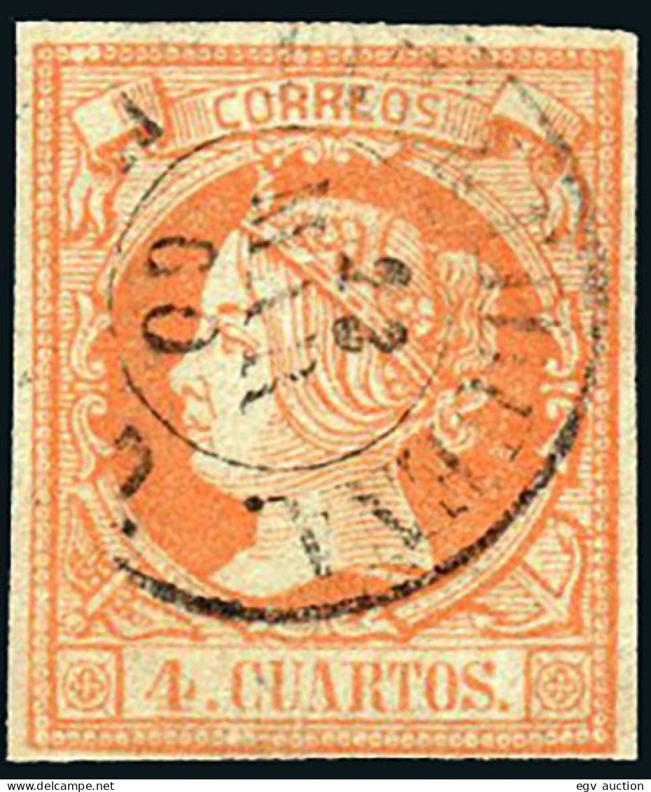 Madrid - Edi O 52 - 4 C.- Mat Fech. Tp. II "Fuentidueña" - Used Stamps