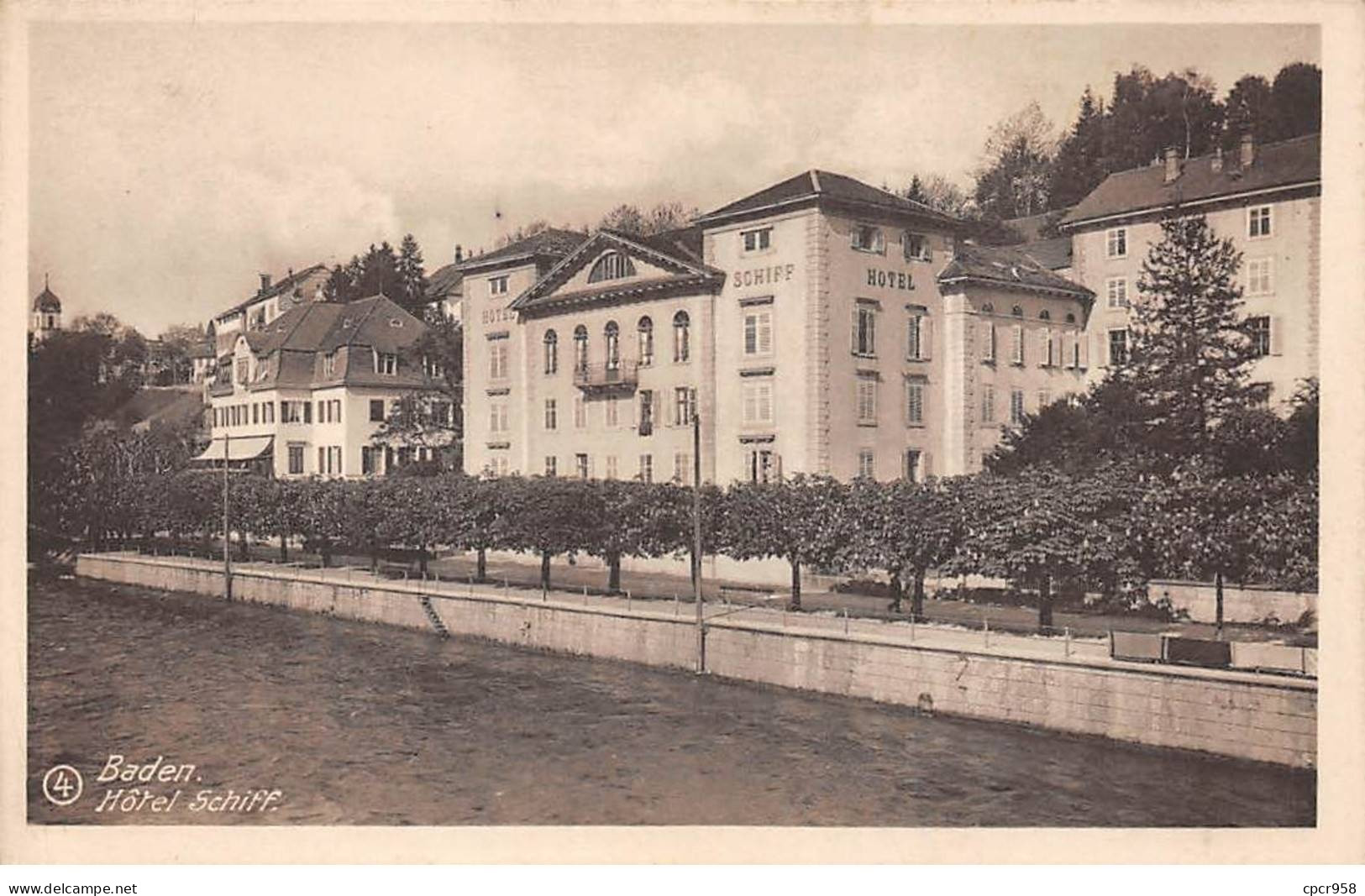 SUISSE - SAN39547 - Baden - Hôtel Des Bains - Baden