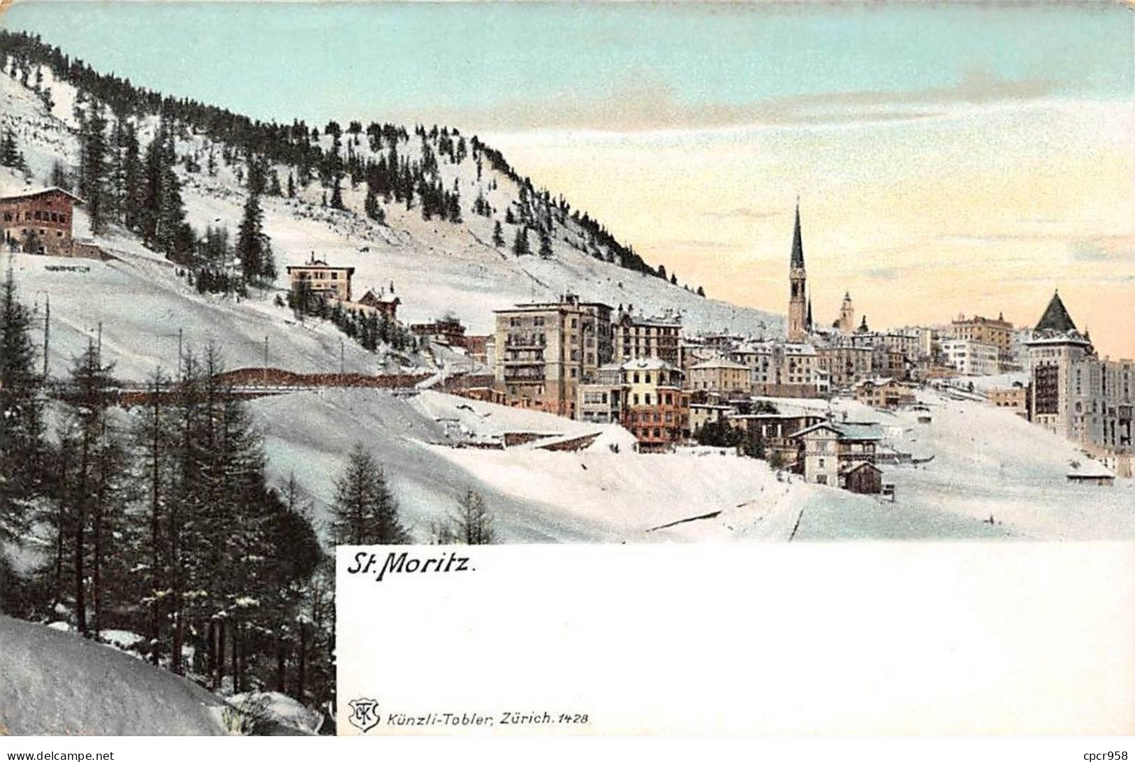 SUISSE - SAN39570 - Vue D'ensemble - St Moritz - Sankt Moritz