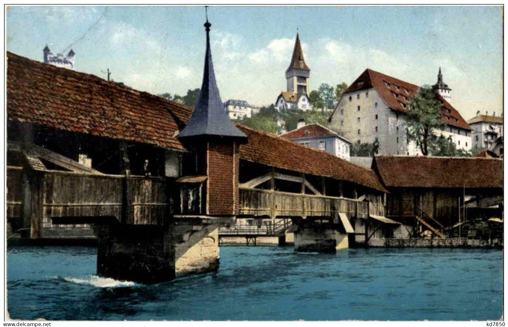 Luzern - Spreuerbrücke - Lucerna