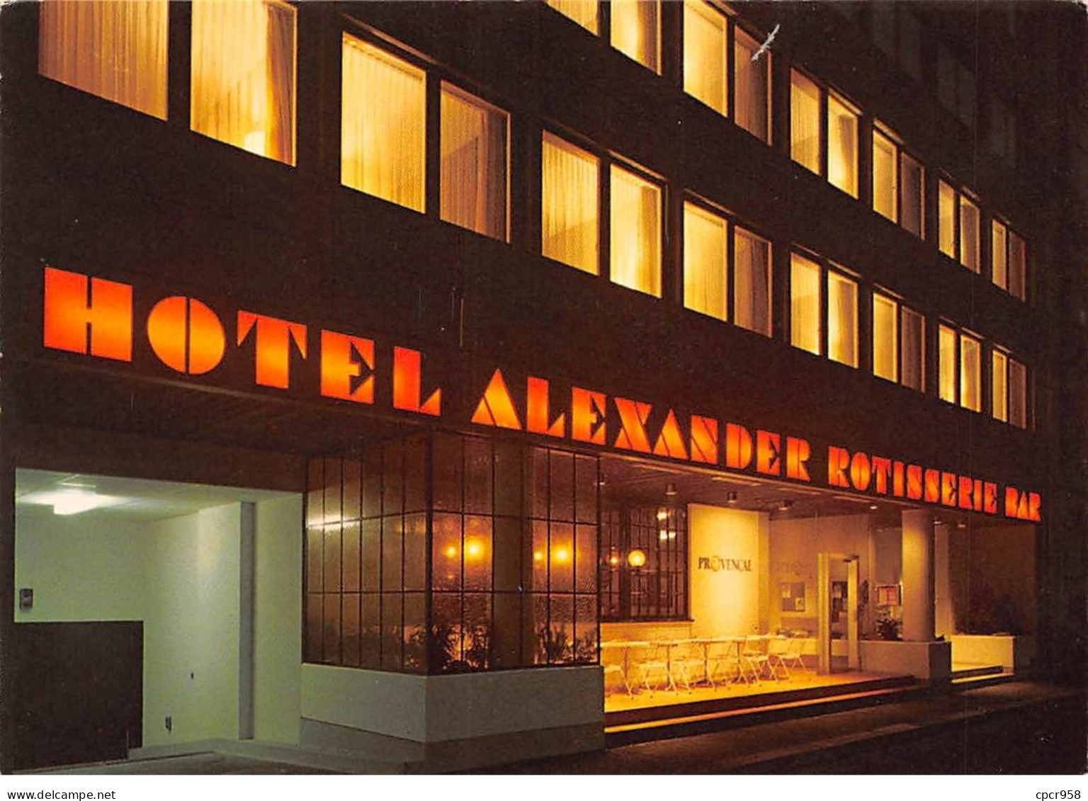 SUISSE - BASEL - SAN39161 - Hôtel Alexander - 15X10 Cm - Basilea